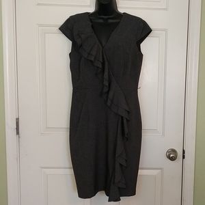 Calvin Klein Gray Career Dress